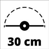 Einhell Akku-Rasentrimmer GE-CT 36/30 Li E-Solo, 36Volt (2x18V) rot/schwarz, ohne Akku und Ladegerät