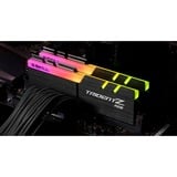 G.Skill DIMM 32 GB DDR4-4400 (2x 16 GB) Dual-Kit, Arbeitsspeicher schwarz, F4-4400C19D-32GTZR, Trident Z RGB, INTEL XMP