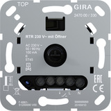 Gira Raumtemperaturregler 230 Volt Wechselstrom Öffner Einsatz Typ 247000, Heizungsthermostat Retail