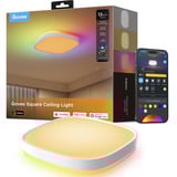 Govee 30cm RGBWW + RGBIC Square Smart Ceiling Light, LED-Leuchte 