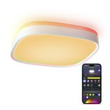Govee 30cm RGBWW + RGBIC Square Smart Ceiling Light, LED-Leuchte 