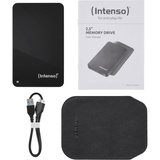 Intenso 2,5" Memory Drive 5 TB, Externe Festplatte schwarz, Micro-USB-B 3.2 Gen 1 (5 Gbit/s)