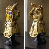 LEGO 76191 Marvel Super Heroes Infinity Handschuh, Konstruktionsspielzeug gold