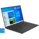 LG gram 14 (14Z90P-G.AP55G), Notebook schwarz, Windows 10 Pro, 512 GB SSD