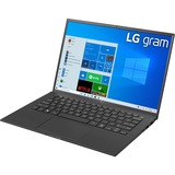 LG gram 14 (14Z90P-G.AP55G), Notebook schwarz, Windows 10 Pro
