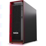 Lenovo ThinkStation P5 (30GA00ATGE), PC-System schwarz/rot, Windows 11 Pro for Workstations