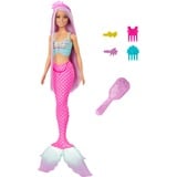 Mattel Barbie Meerjungfrauen-Puppe mit langen Haaren 18 cm lange Fantasy-Haare