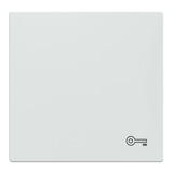 Merten Wippe Schlüssel Wechselschalter Kreuzschalter Taster Einsatz weiß (glänzend), Retail