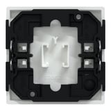 Merten Wippe Schlüssel Wechselschalter Kreuzschalter Taster Einsatz weiß (glänzend), Retail