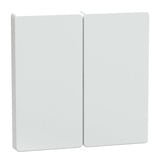 Merten Wippe für Serienschalter, zweiteilig, Thermoplast, glänzend, Klemmbefestigung, IP20 weiß (glänzend), Retail