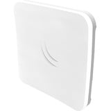 MikroTik SXTsq Lite2, Access Point weiß/grau, kleines, integriertes 10-dBi-2,4-GHz-Dual-Chain-CPE/Backbone