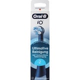  Oral-B iO Ultimative Reinigung 2er, Aufsteckbürste schwarz, Überlegene Plaque-Entfernung