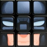 Spin Master Rubik's - Cubers 3x3 Batman, Geschicklichkeitsspiel 