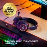 SteelSeries Arctis Nova 3, Gaming-Headset schwarz, USB-C