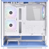 Thermaltake View 270 Plus TG ARGB , Tower-Gehäuse hellblau, Tempered Glass x 2