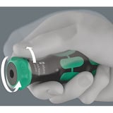 Wera Kraftform Kompakt Vario RA, Bit-Satz schwarz/grün, 7-teilig, mit Ratschenfunktion