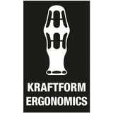 Wera Kraftform Kompakt Vario RA, Bit-Satz schwarz/grün, 7-teilig, mit Ratschenfunktion