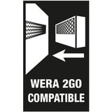 Wera Kraftform Kompakt Vario RA, Bit-Satz schwarz/grün, 7-teilig, mit Ratschenfunktion