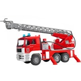 bruder MAN TGA Feuerwehr mit Drehleiter, Modellfahrzeug rot/weiß