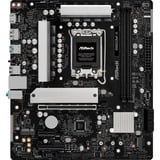 ASRock B860M-X, Mainboard schwarz/silber