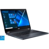 Acer Campus TravelMate Spin P4 (TMP414RN-51), Notebook blau, Windows 10 Pro 64-Bit, 256 GB SSD