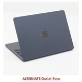 Apple MacBook Air 34,5 cm (13,6") 2025, Notebook schwarz, 16 GB, 512 GB (512 GB SSD), M4, MacOS, Deutsch