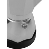 Bialetti Moka Timer, Espressomaschine silber/schwarz, 3 Tassen