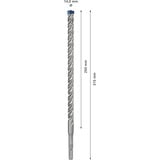 Bosch Professional EXPERT Hammerbohrer SDS-plus-7X, Ø 14mm Arbeitslänge 250mm