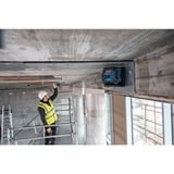 Bosch Professional Linienlaser GLL 20-22 G Professional blau/schwarz, grüne Laserlinien, inkl. Universalhalter LB 10 und Baustativ BT 150