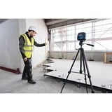 Bosch Professional Linienlaser GLL 20-22 G Professional blau/schwarz, grüne Laserlinien, inkl. Universalhalter LB 10 und Baustativ BT 150