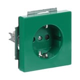 Busch-Jaeger Schutzkontakt Steckdosen Einsatz grün, Retail