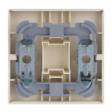 Busch-Jaeger Wippe mit Aufdruck weiß, Retail