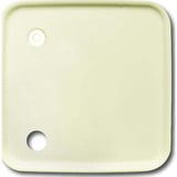 Busch-Jaeger Zentralscheibe für Zugtaster, Abdeckung weiß, Retail