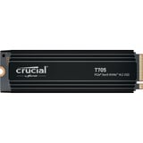 Crucial T705 4 TB, SSD schwarz, PCIe 5.0 x4, NVMe 2.0, M.2 2280, inkl. Aluminium Kühlkörper