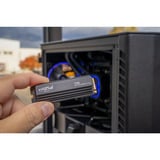 Crucial T705 4 TB, SSD schwarz, PCIe 5.0 x4, NVMe 2.0, M.2 2280, inkl. Aluminium Kühlkörper
