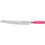DICK Pink Spirit Brotmesser Wellenschliff, 26cm pink/silber