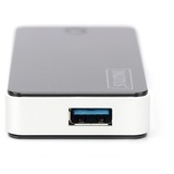 Digitus 4-Port USB 3.0 Hub, USB-Hub schwarz