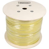 Digitus Professional Cat.7a S/FTP Verlegekabel simplex, Dca gelb, 500 Meter Trommel