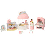 EPOCH Sylvanian Families - Dorfkonditorei Set für Starter Haus, Konstruktionsspielzeug 