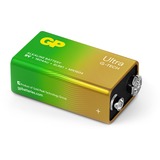 GP Batteries GP Ultra Alkaline 9V Blockbatterie Longlife, 6LR61, 9Volt 1 Stück, mit neuer G-Tech Technologie