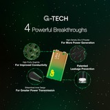 GP Batteries GP Ultra Alkaline 9V Blockbatterie Longlife, 6LR61, 9Volt 1 Stück, mit neuer G-Tech Technologie