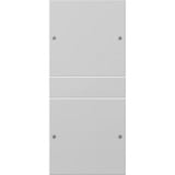 Gira Wippenset zweifach lackiert matt grau, Retail