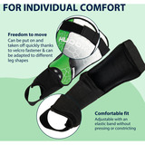 HUDORA Schienbeinschützer mit Knöchelschutz, Protektoren grün, Größe L