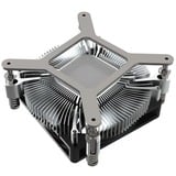 Inter-Tech Z-60, CPU-Kühler silber/schwarz, 80 mm