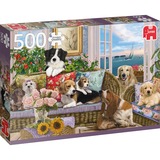 Jumbo Puzzle Pelzige Freunde