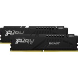 Kingston DIMM 32 GB DDR5-5600 Kit, Arbeitsspeicher schwarz, KF556C40BBK2-32, FURY Beast