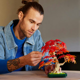 LEGO 10348 Botanicals Japanischer Roter Ahorn - Bonsai-Baum, Konstruktionsspielzeug 