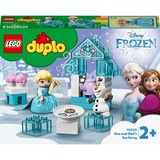 LEGO 10920 DUPLO Elsas und Olafs Eis-Café, Konstruktionsspielzeug 