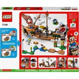 LEGO 71391 Super Mario Bowsers Luftschiff - Erweiterungsset, Konstruktionsspielzeug Baubares Kinderspielzeug zum Sammeln mit 3 Figuren