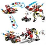 LEGO 71497 DREAMZzz Coopers Tiger-Mech und Zero's Hot Rod Auto, Konstruktionsspielzeug 